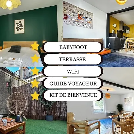Apartment Laon T3 Moderne Terrasse Et Babyfoot Proche Centre Reims