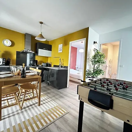 Laon T3 Moderne Terrasse Et Babyfoot Proche Centre Apartment