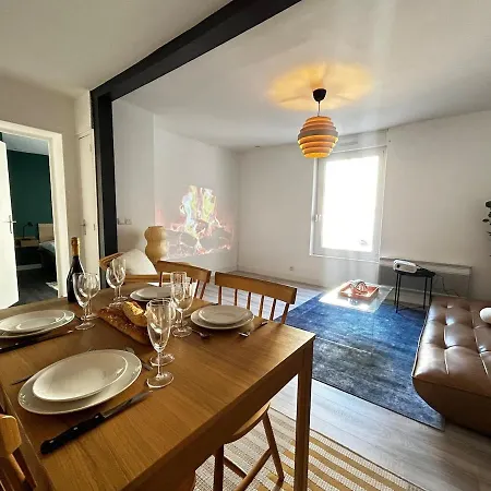 Apartment Laon T3 Moderne Terrasse Et Babyfoot Proche Centre