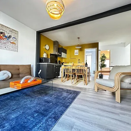 Apartment Laon T3 Moderne Terrasse Et Babyfoot Proche Centre